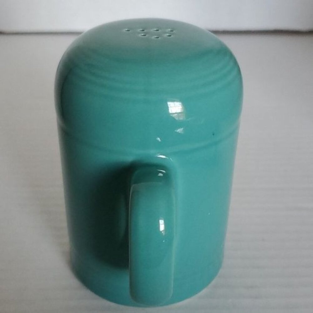 Fiestaware Fiesta CERAMIC Pepper Shaker Extra Large Rangetop Container Turquoise - Picture 3 of 12